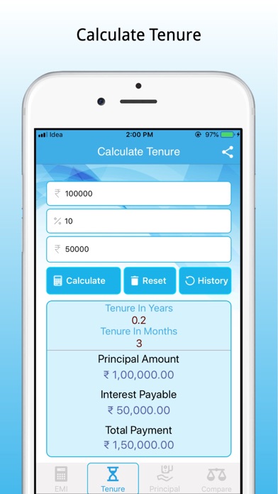 EMI - Loan Calculator screenshot 3