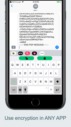 PGP Everywhere screenshot 1