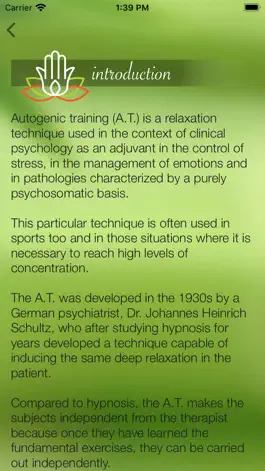 Game screenshot Autogenic Training Original apk