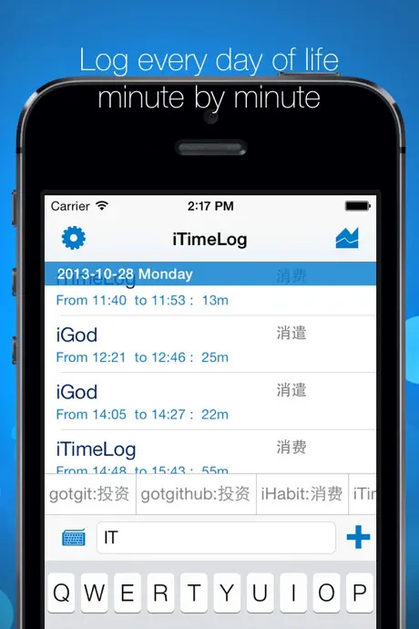 iTimeLog - your time tracker