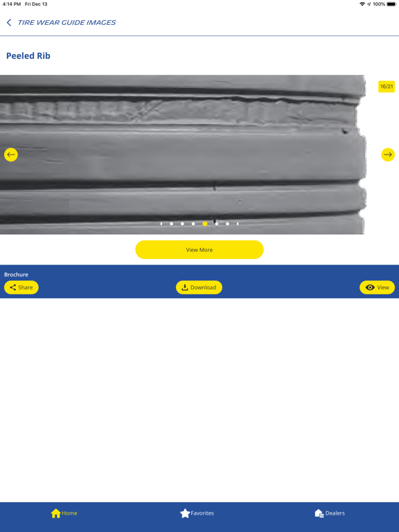 Michelin Aircraft Tire iPad screenshot 6 - Utilities app
