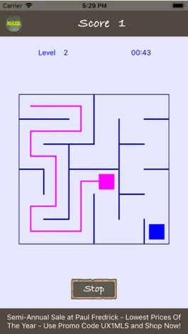 Game screenshot Maze-2D hack