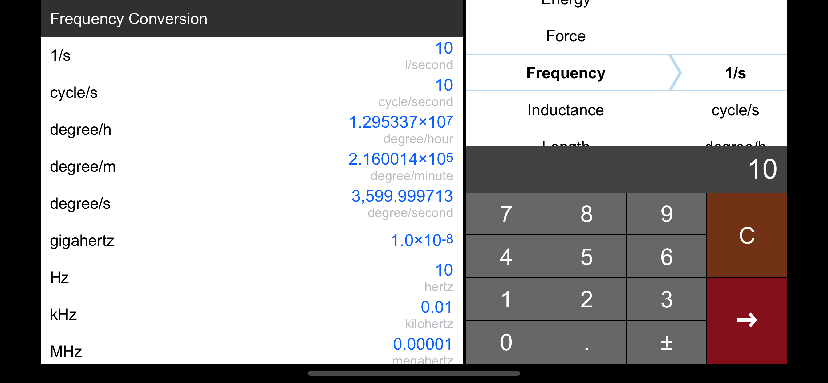 Unit Converter HD.