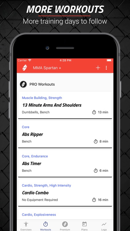 MMA Spartan Workouts Pro screenshot-3