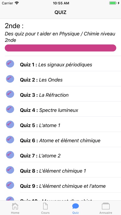 Chimie Seconde screenshot-4