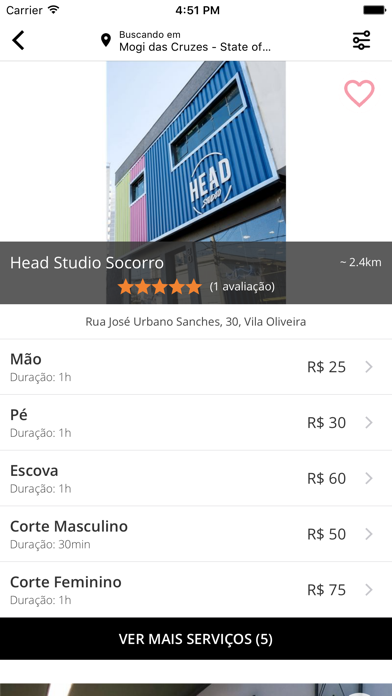 Salão Head Studio Screenshot