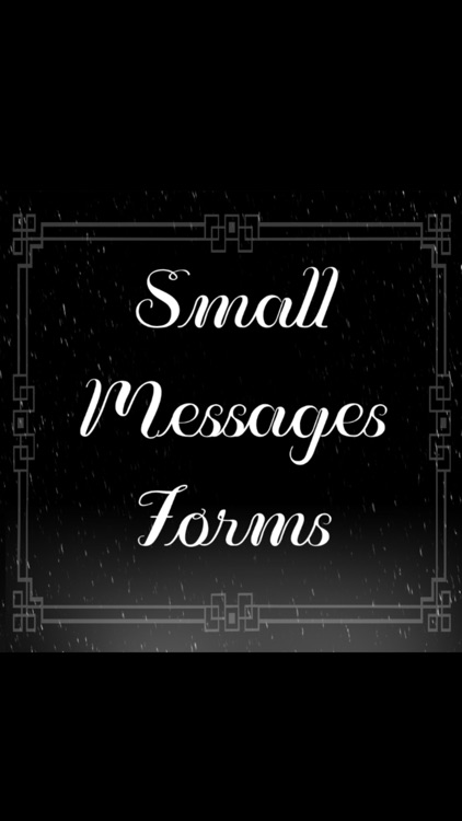SmallMessagesForms