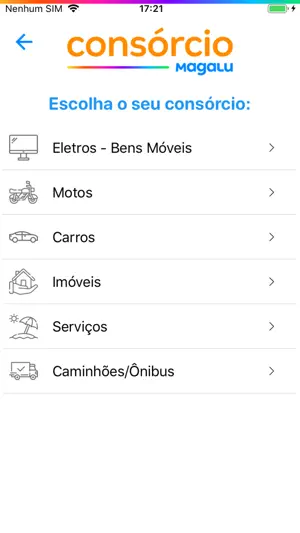 Consórcio Magalu - Cliente screenshot 4