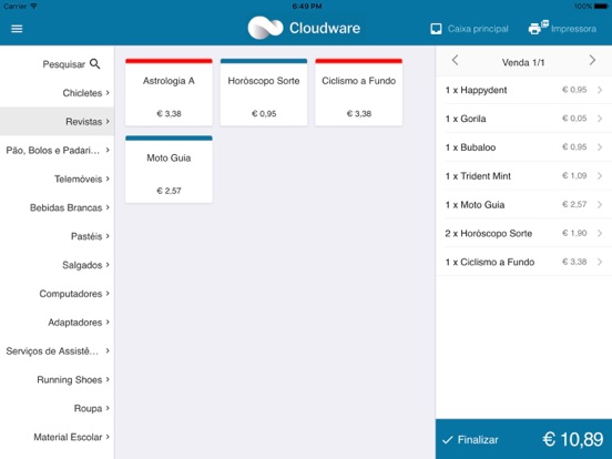 Screenshot #4 pour Cloudware POS