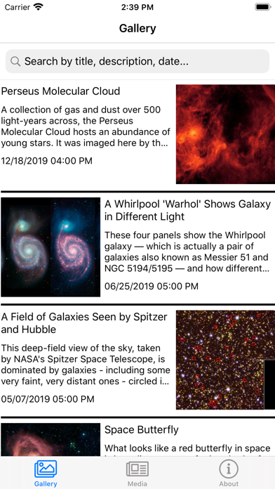 Screenshot #2 pour Spitzer Gallery