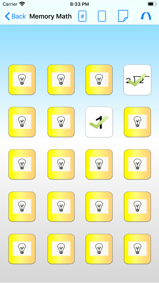 #8. Memory Math: +, -, x, / (iOS) 由: Sigma Sky, LLC
