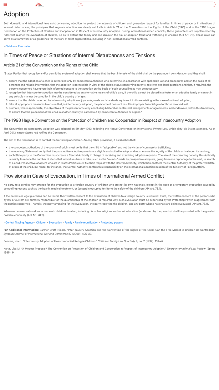 Guide to Humanitarian Law