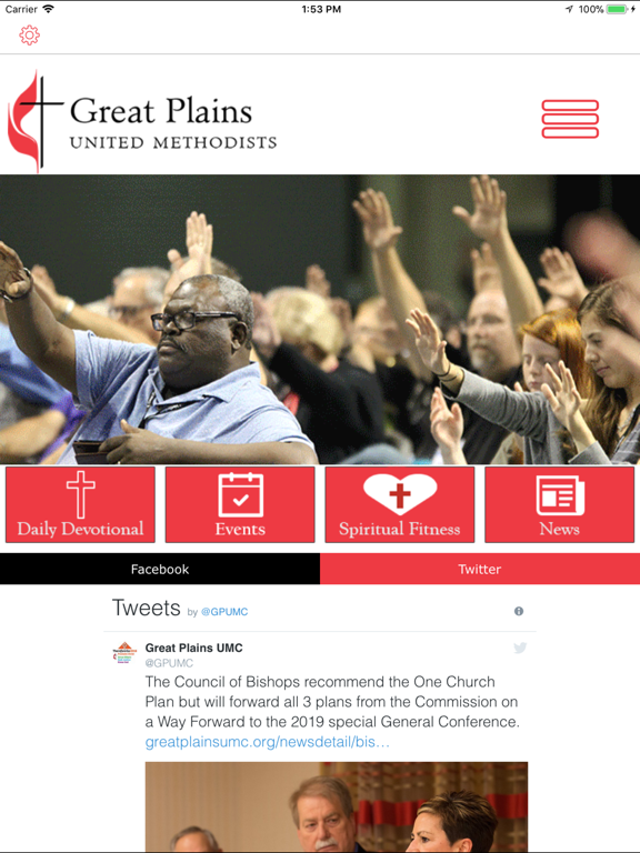 Screenshot #4 pour Great Plains Methodists HD