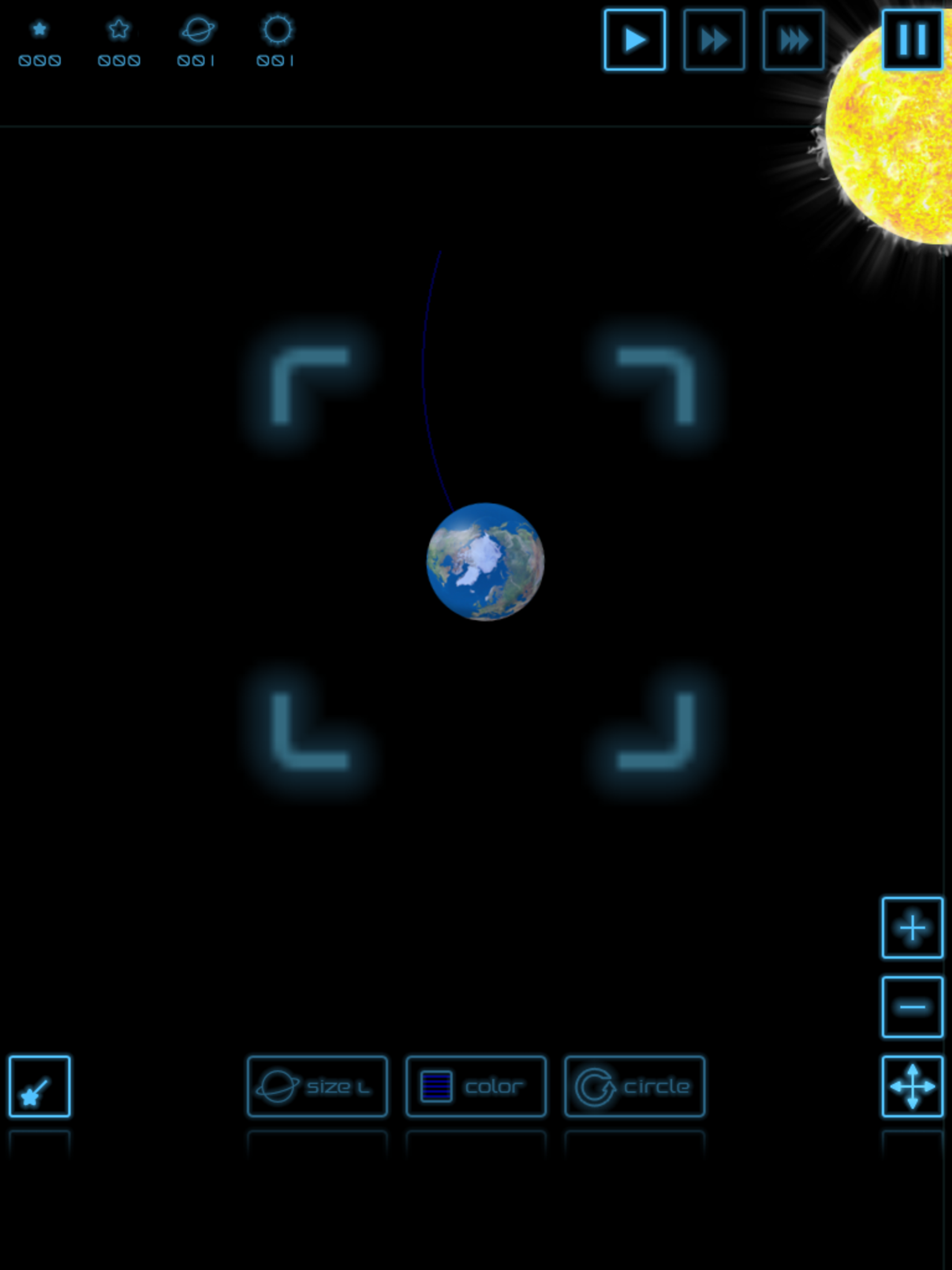 Planet simulation