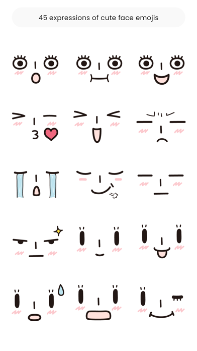 Face Emojis Sticker Pack Screenshot