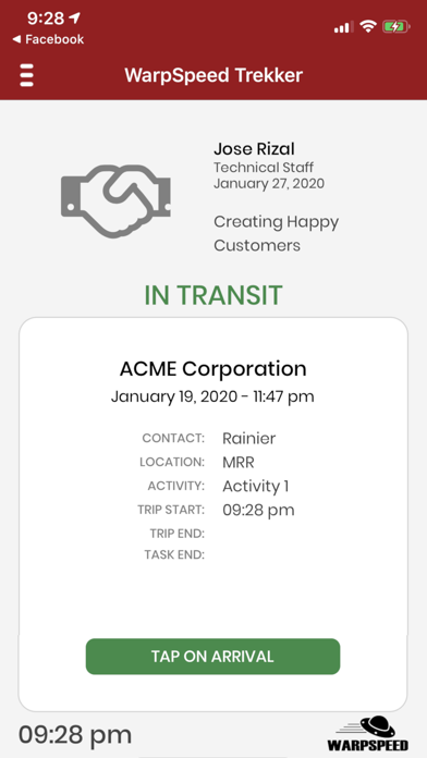 App screenshot