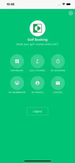 Game screenshot Golf Booking apk