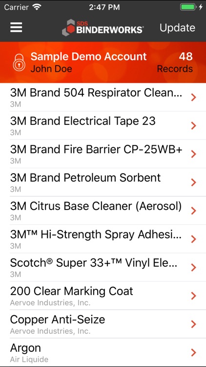 SDS BinderWorks Mobile Phone