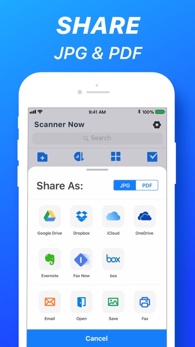 Scanner Now: Scan PDF Document Screenshot