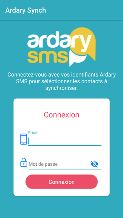 Ardary Synch app screenshot