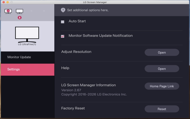 lg screen manager (lg monitor) iphone screenshot 2