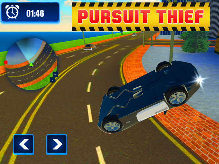 Police Chase Car Criminals