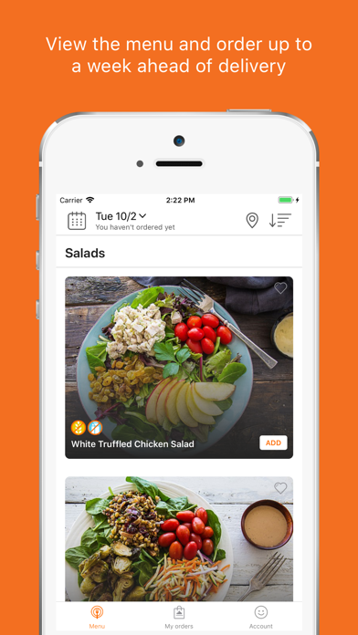 EAT Club - Corporate Catering Screenshot