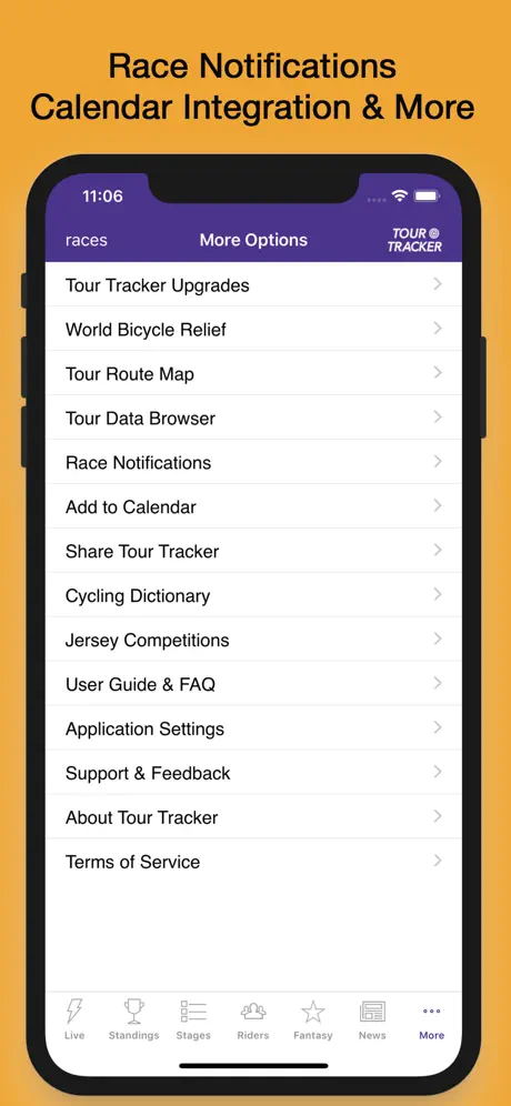 Tour Tracker Pro Cycling