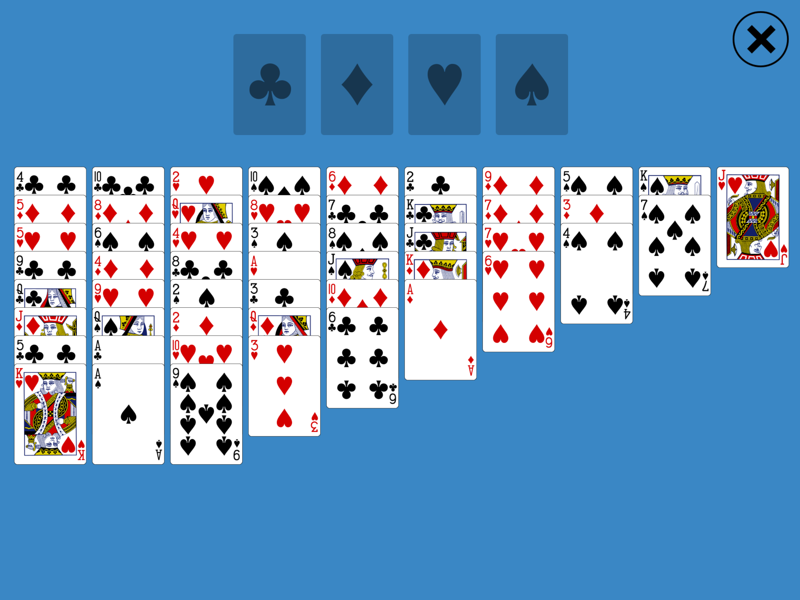 Classic Simple Simon Solitaire