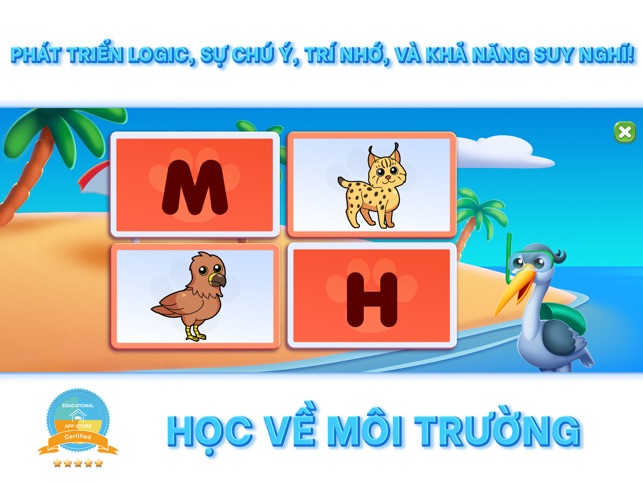 Trò chơi trẻ em: Học ABC