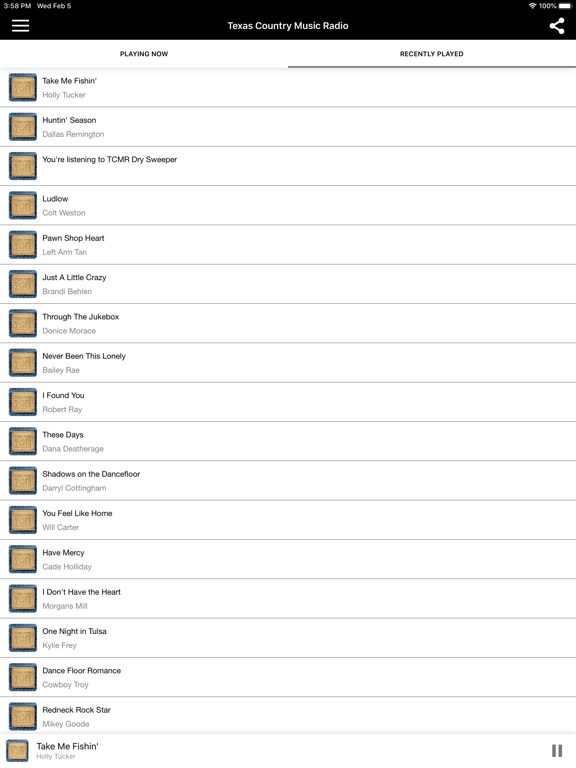 Screenshot #5 pour Texas Country Music Radio