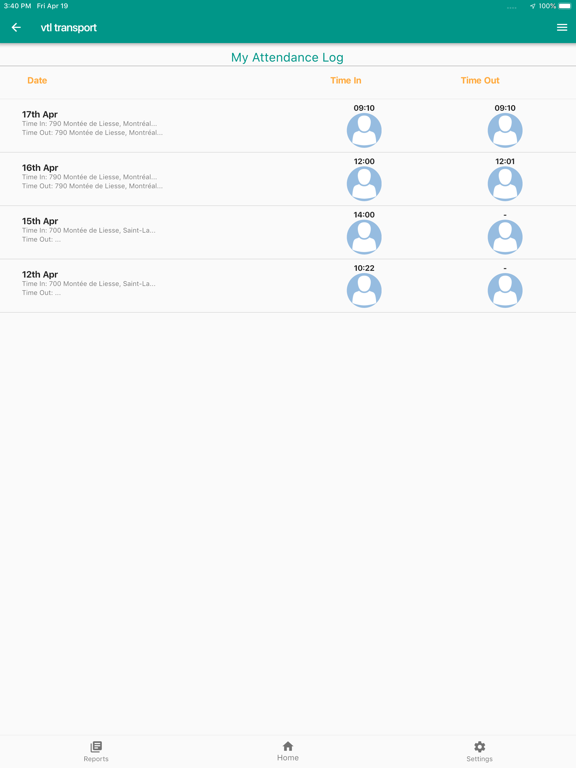 Screenshot #6 pour VTLTransport Attendance