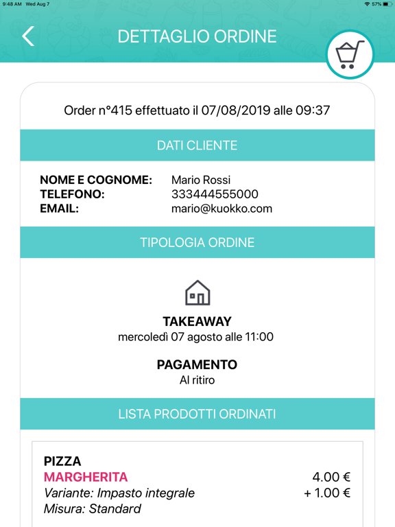 Screenshot #6 pour Kuokko Ristorante