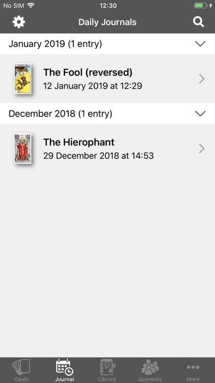 Tarot Journal