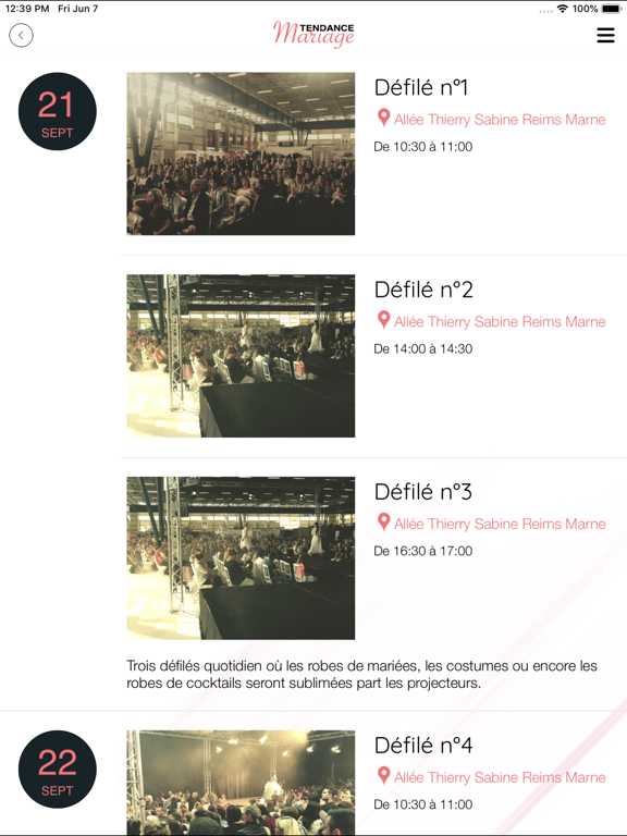 Screenshot #6 pour Tendance Mariage