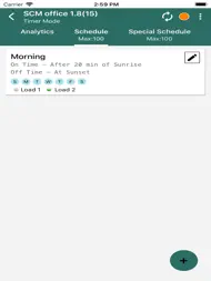 MightyTIMER Configuration App ipad bilder 3