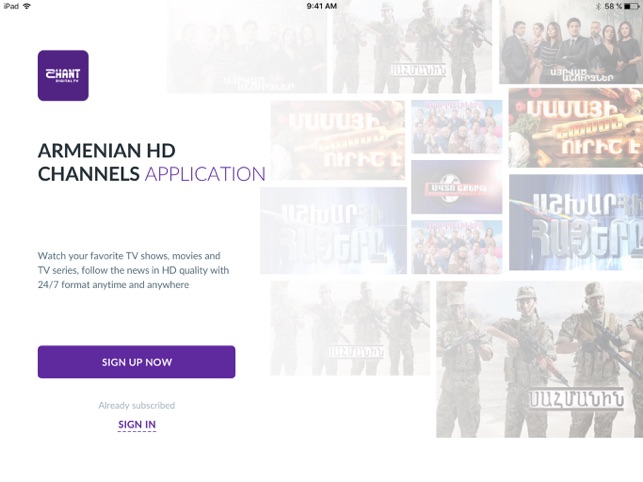 Shant usa tv live sale