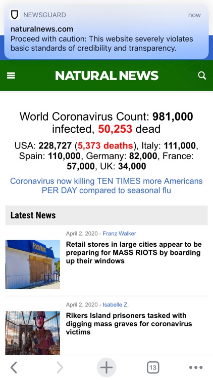 NewsGuard - News Trust Ratings