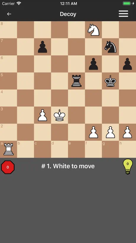 Entraîneur d'échecs Lite