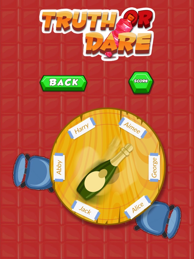 Truth or Dare Bottle Spin on