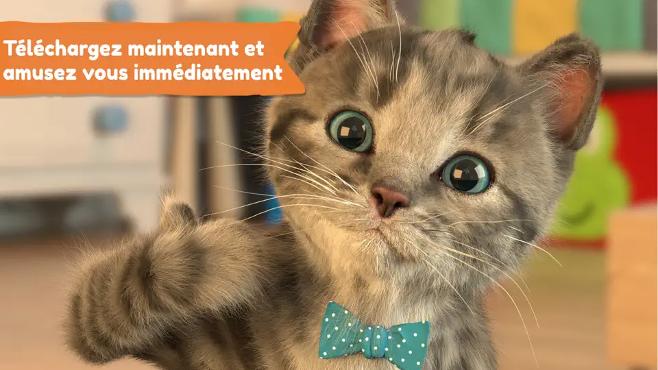 Capture d'écran de Chaton Mignon: Jeux De Chat 3D sur iPhone 6