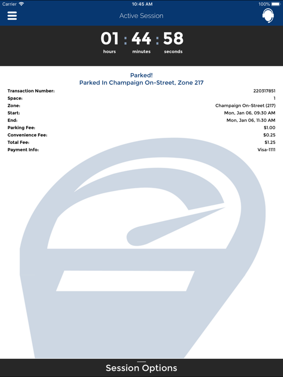 MobileMeter iPad screenshot 4 - Travel app