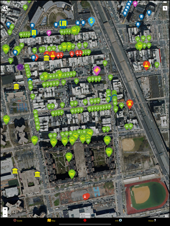 Screenshot #4 pour Manhattan Fallout Shelters Map