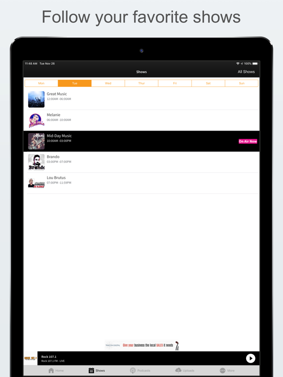 Screenshot #6 pour Rock 107.1 KJML