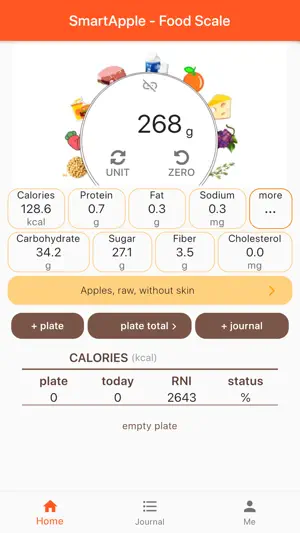 SmartApple - Food Nutrition screenshot 1