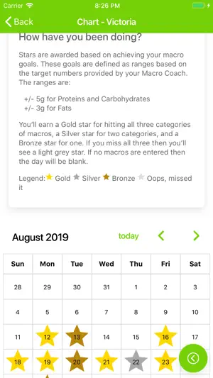 MetabolicMacros screenshot 3