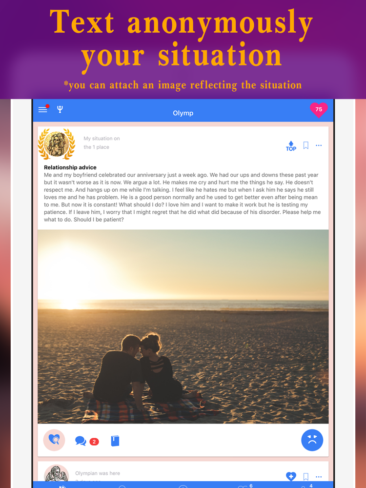 Relationship Advice Help Olymp App for iPhone - Free ...