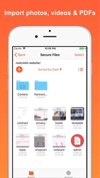 Secure Files - Personal Vault
