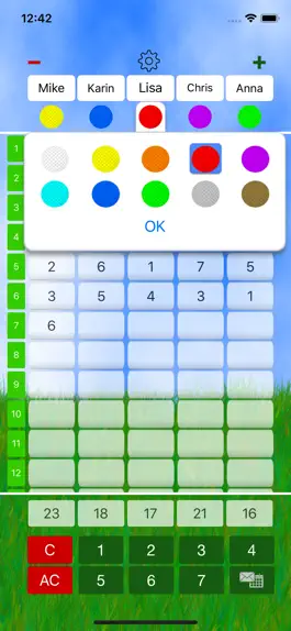 Game screenshot Mini Golf Score Card apk