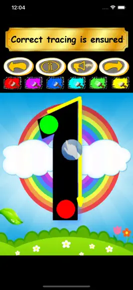 Game screenshot Write 123 Learn Trace Numbers apk